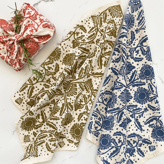 Furoshiki Set of 3 Madiba Print | cloth fabric gift wrap
