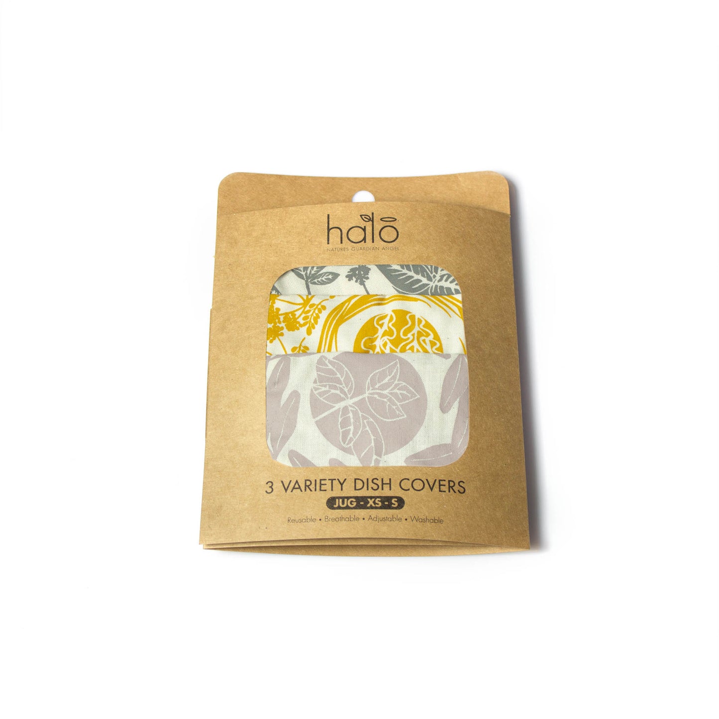 Halo Dish and Bowl Cover Small Set of 3 | Herbs Print