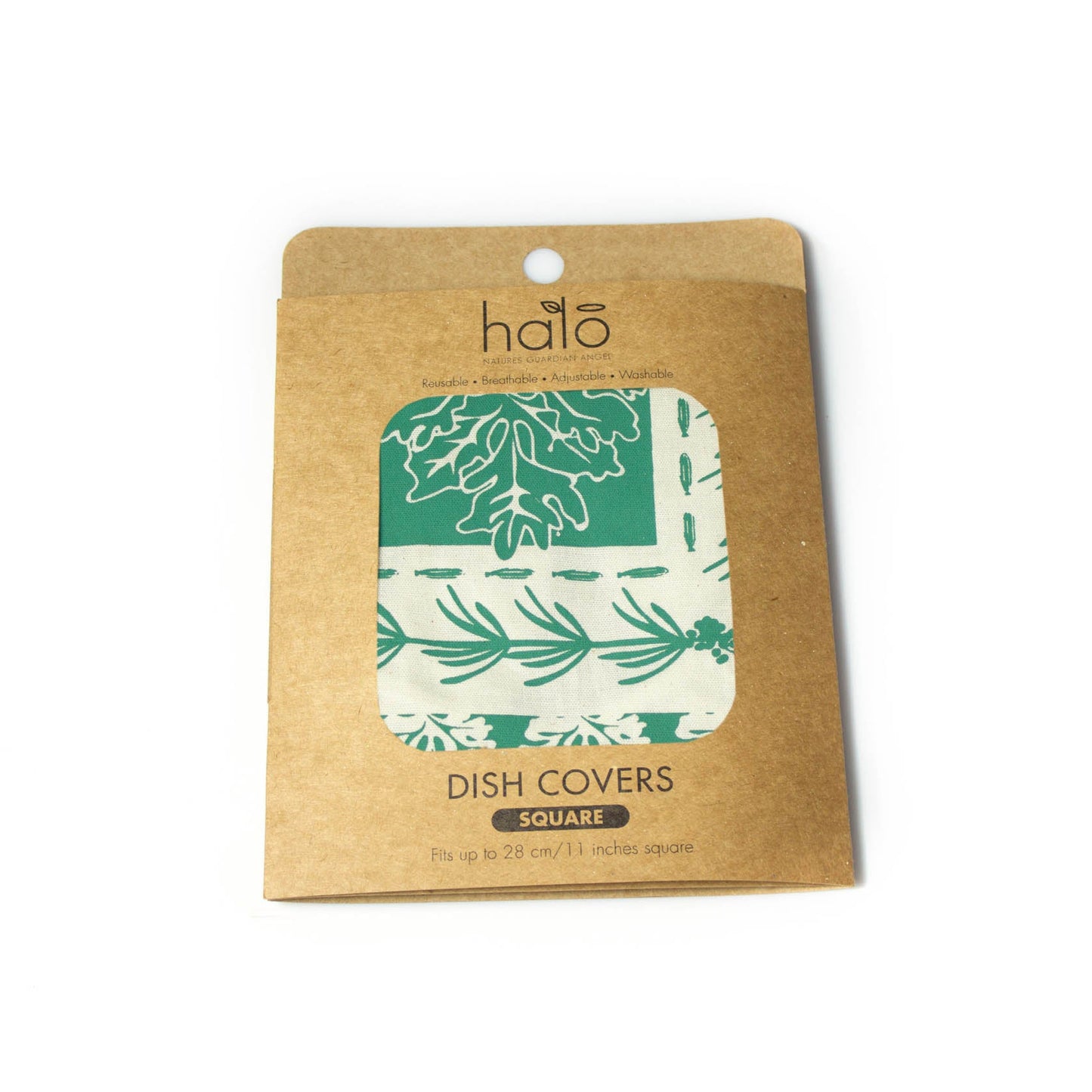 Halo Dish and Casserole Cover Square | Herbs Print