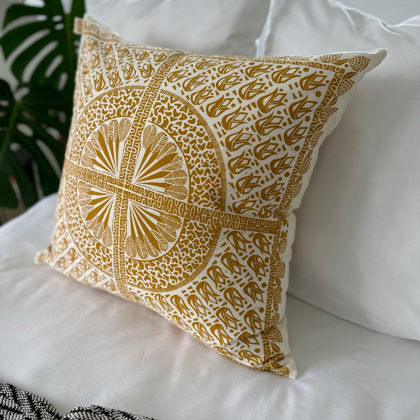 Continental Cushion Cover Safari Print 60cm (24") square with zip