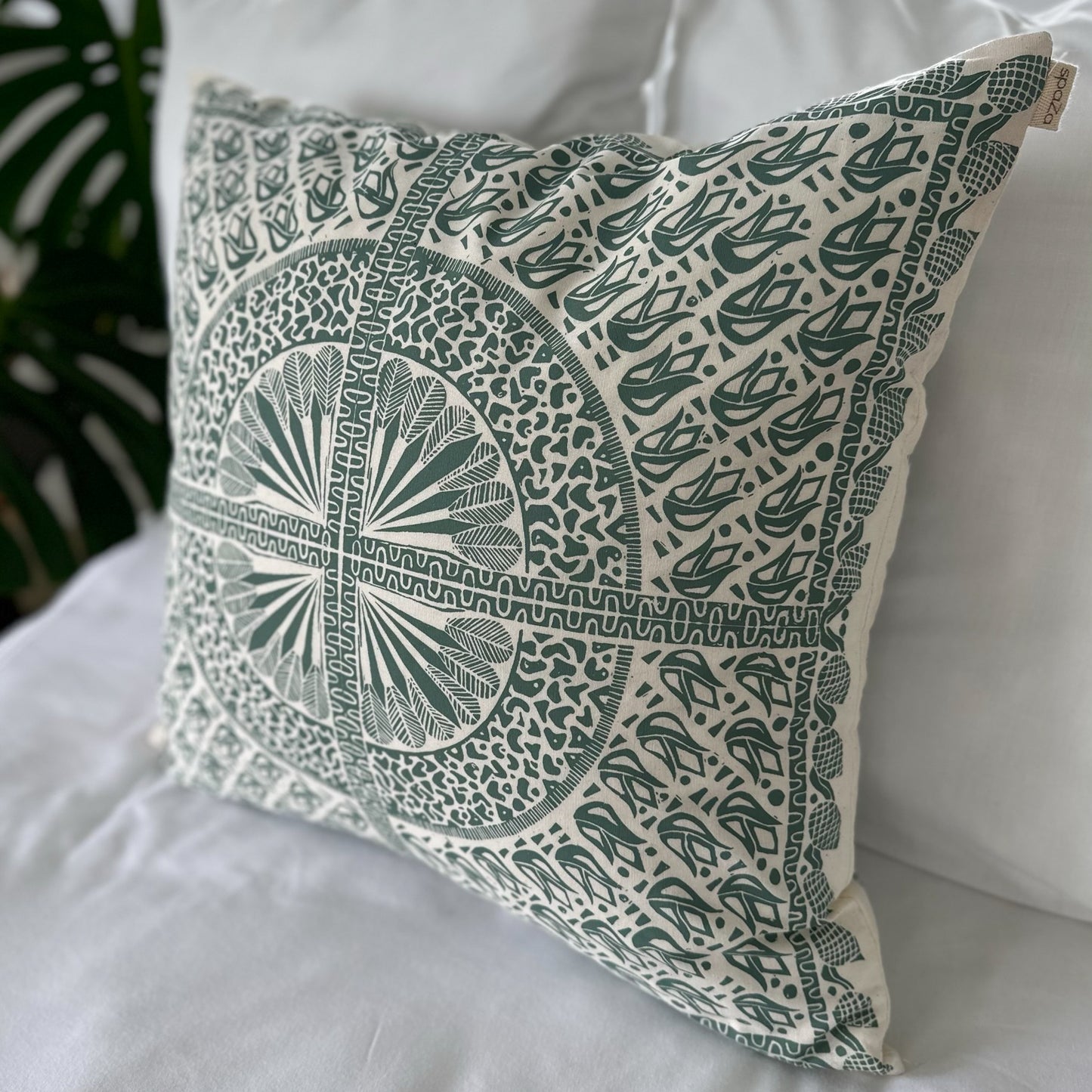 Continental Cushion Cover Safari Print 60cm (24") square with zip