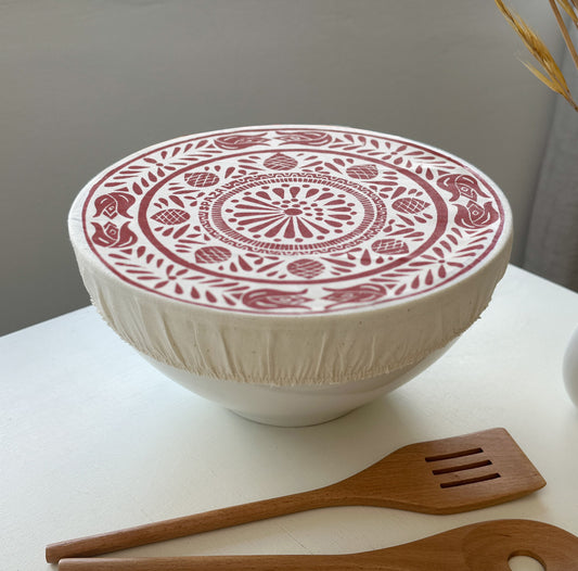 Dish and Bowl Cover Large | Safari Print