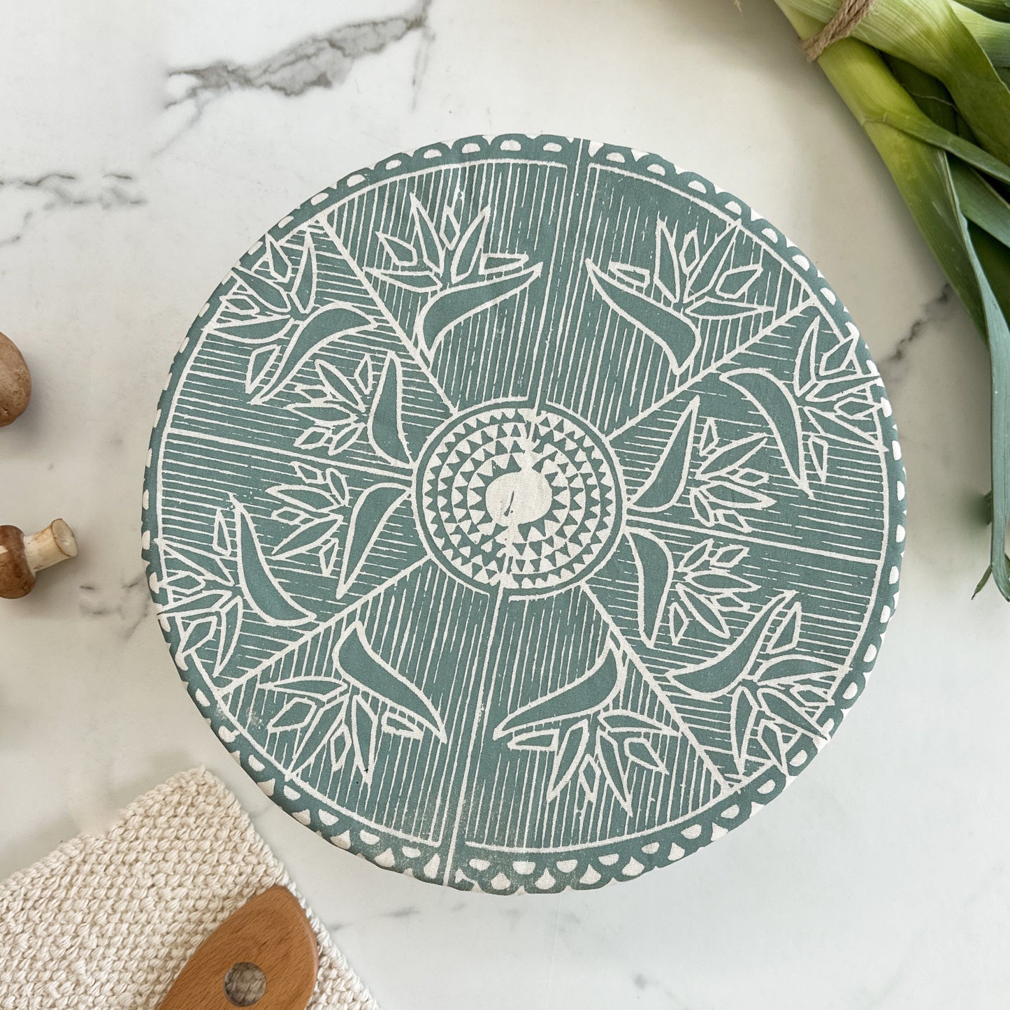 Dish and Bowl Cover Extra Large Safari Print | great for entertaining