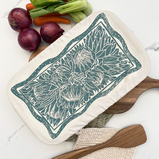 Dish and Casserole Cover Rectangle | Protea Print