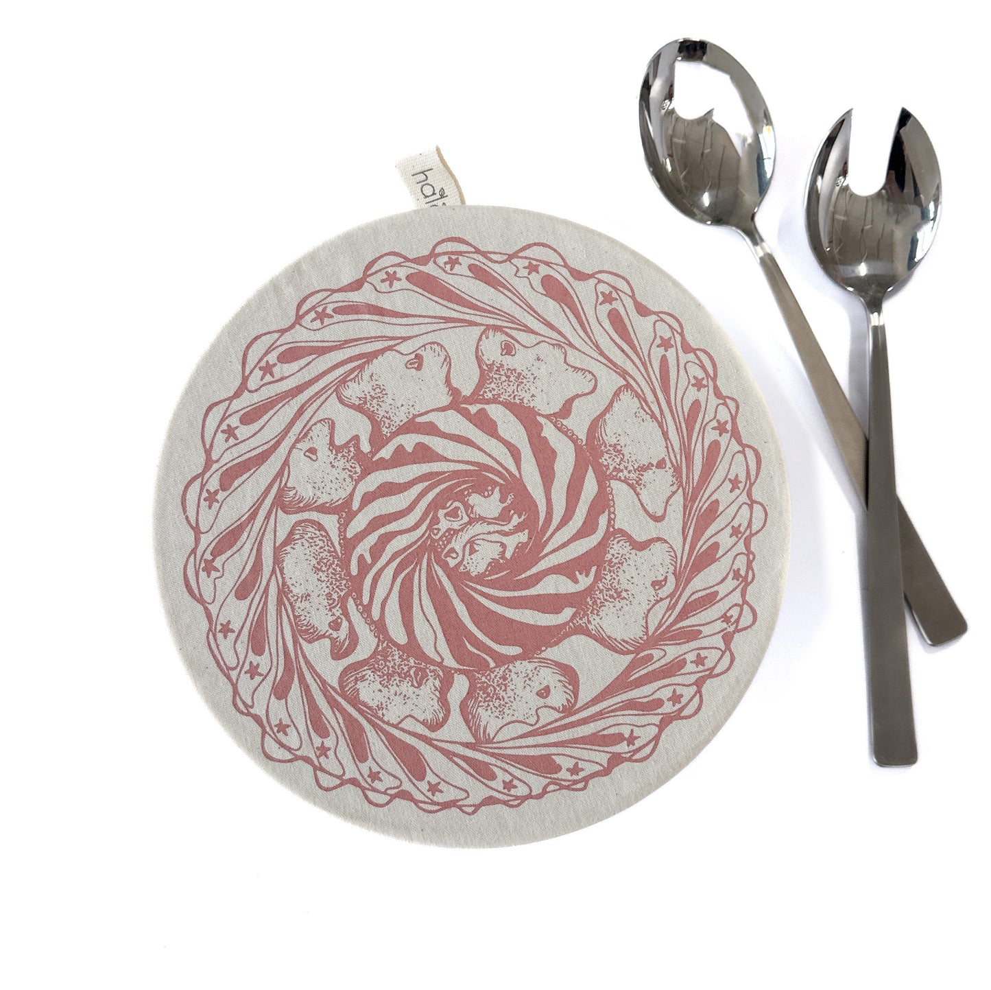 Halo Dish and Bowl Cover Medium | Starfish Print