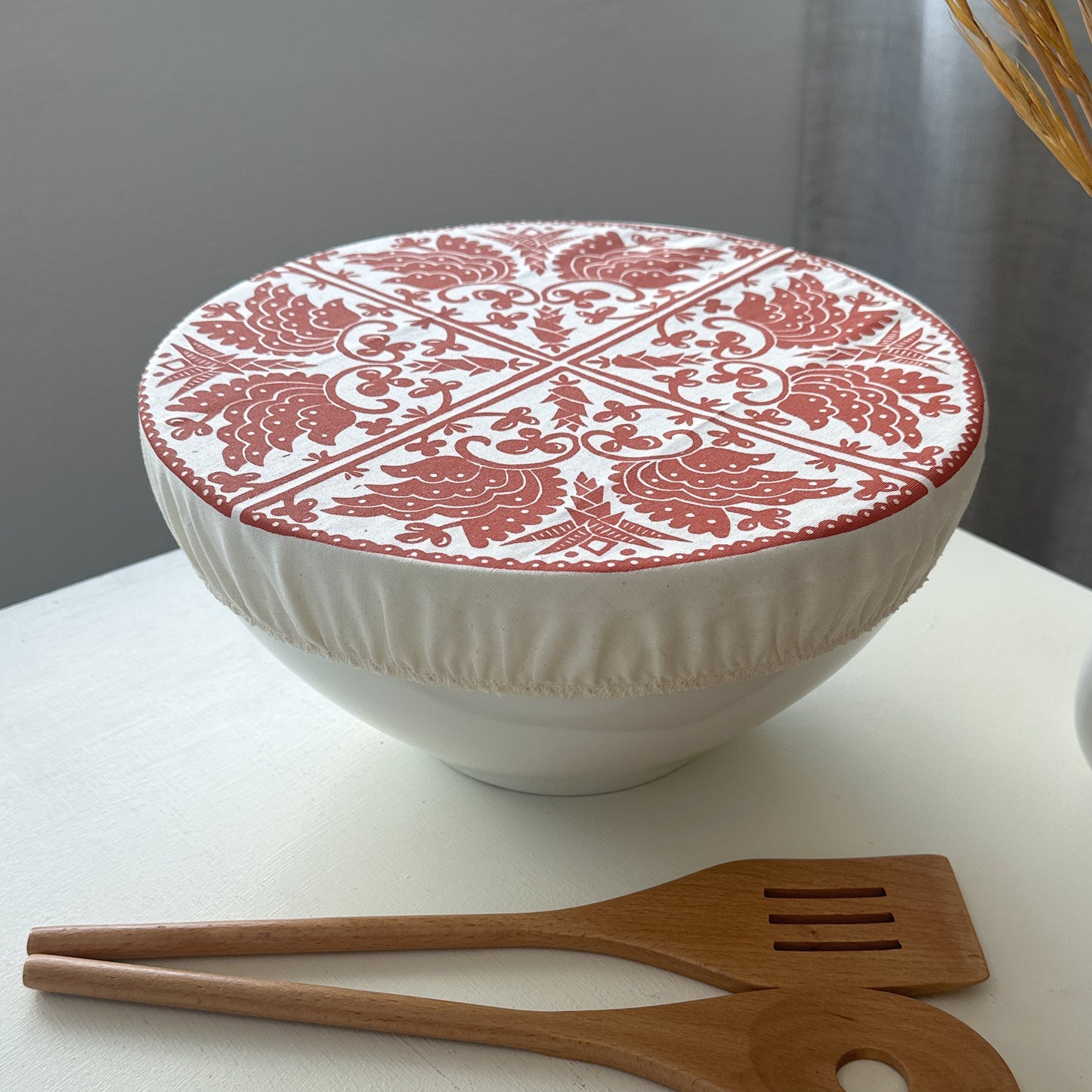Dish and Bowl Cover Large Madiba Print | your salad bowl cover