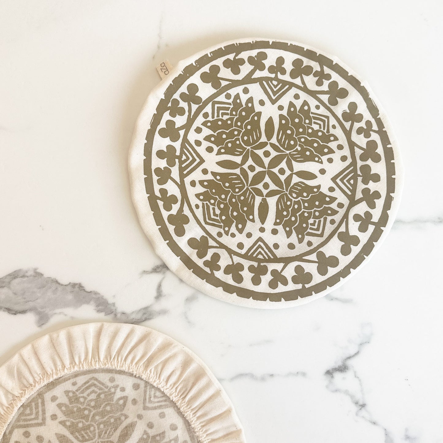 Dish and Bowl Cover Medium Madiba Print | handy everyday cover