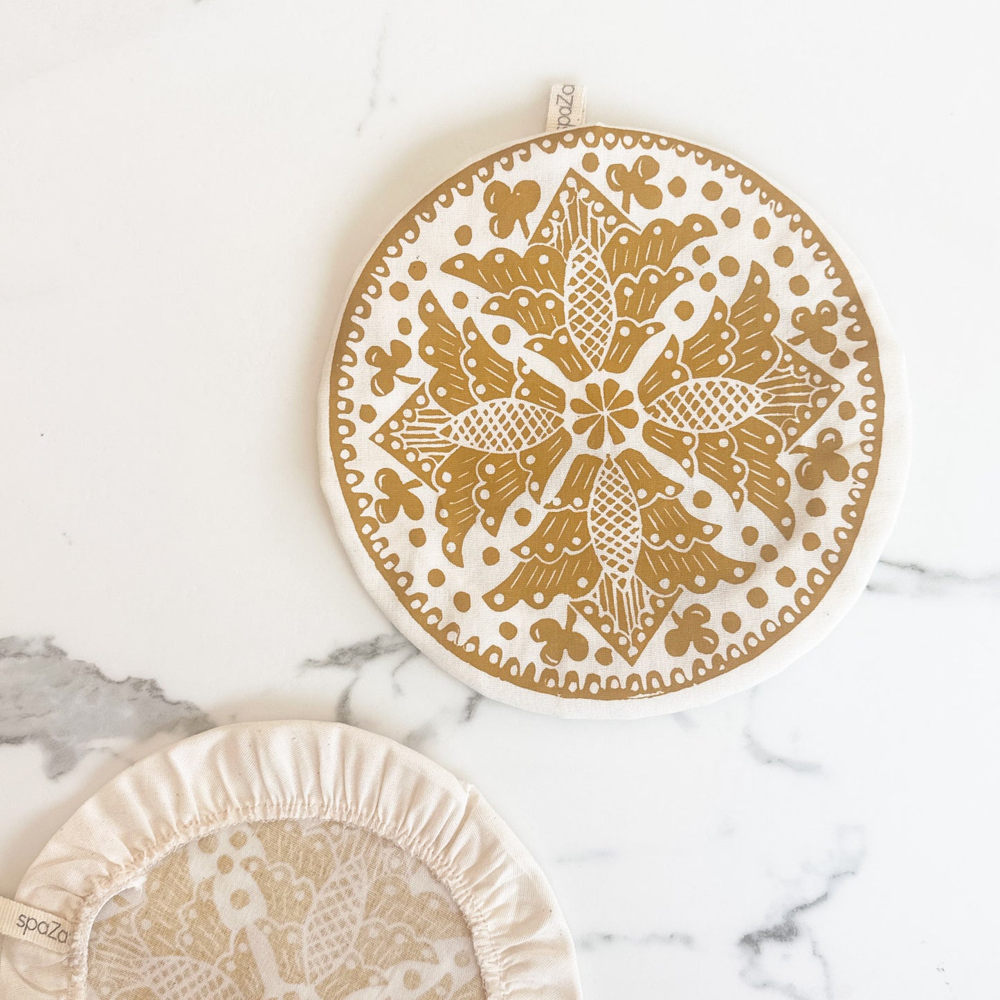 Dish and Bowl Cover Small Madiba Print | handy single portion or leftover
