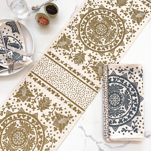 Table Runner Madiba Print | tablecloth and table decor