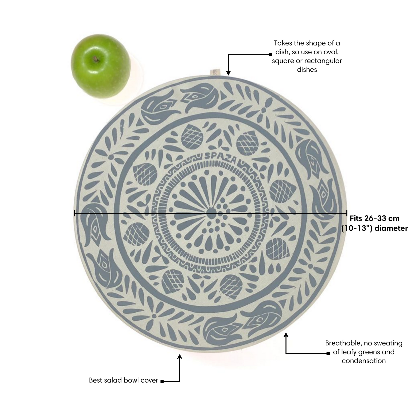 Dish and Bowl Cover Large | Safari Print
