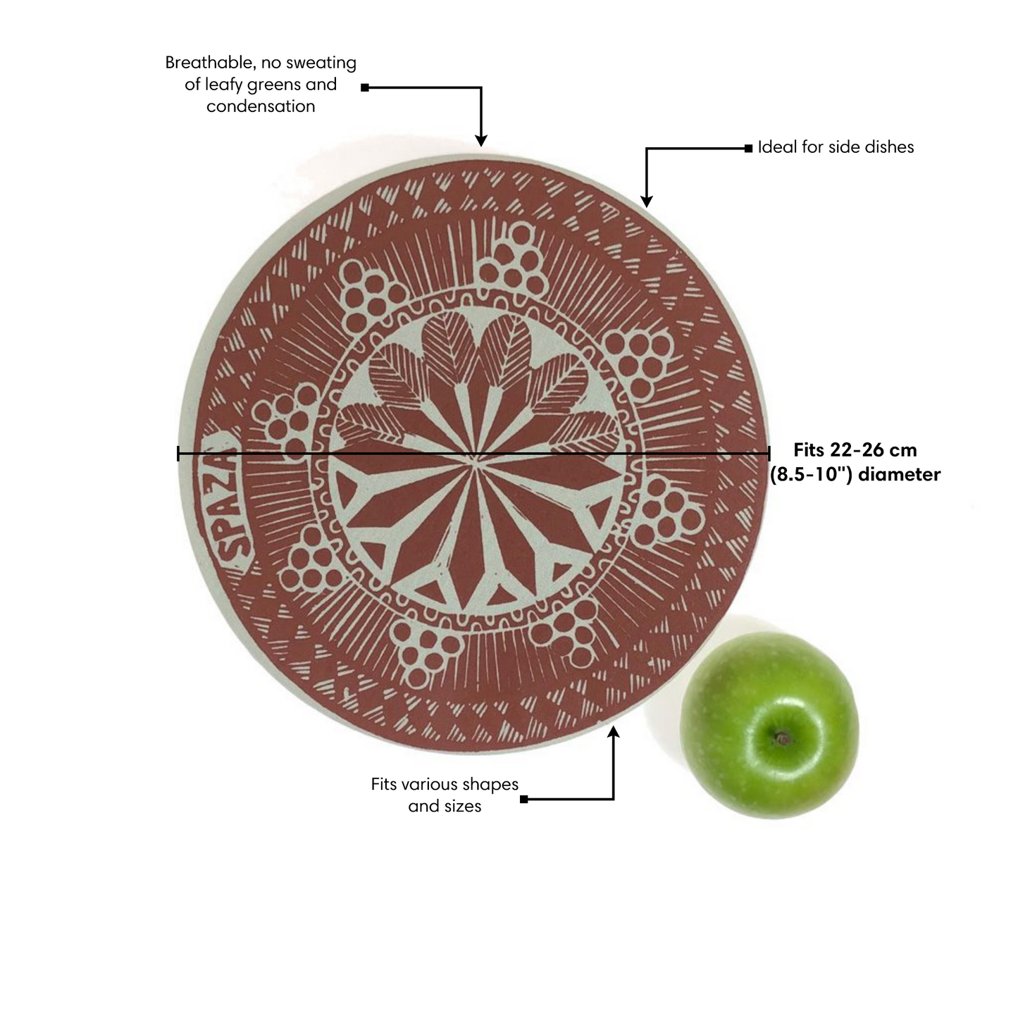 Dish and Bowl Cover Medium | Safari Print