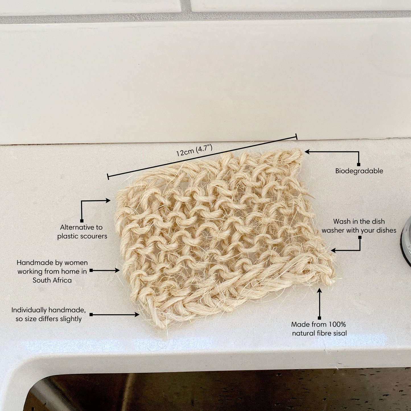 Kitchen Scourer | eco-friendly scrub for pots and pans