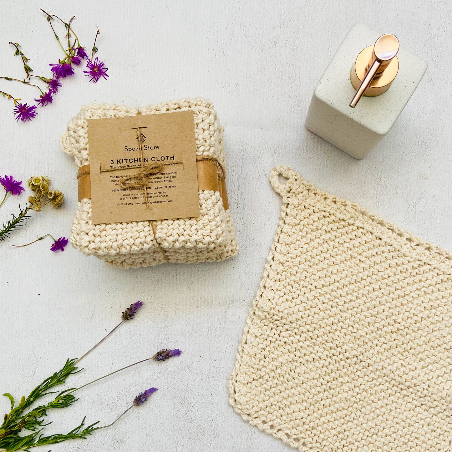Kitchen Cloth Lappie 3-Pack | eco-friendly microfibre alternative