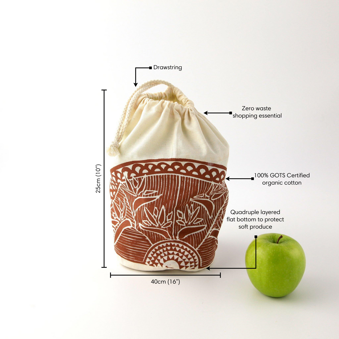 Produce Bag Tall | select and weigh fresh produce