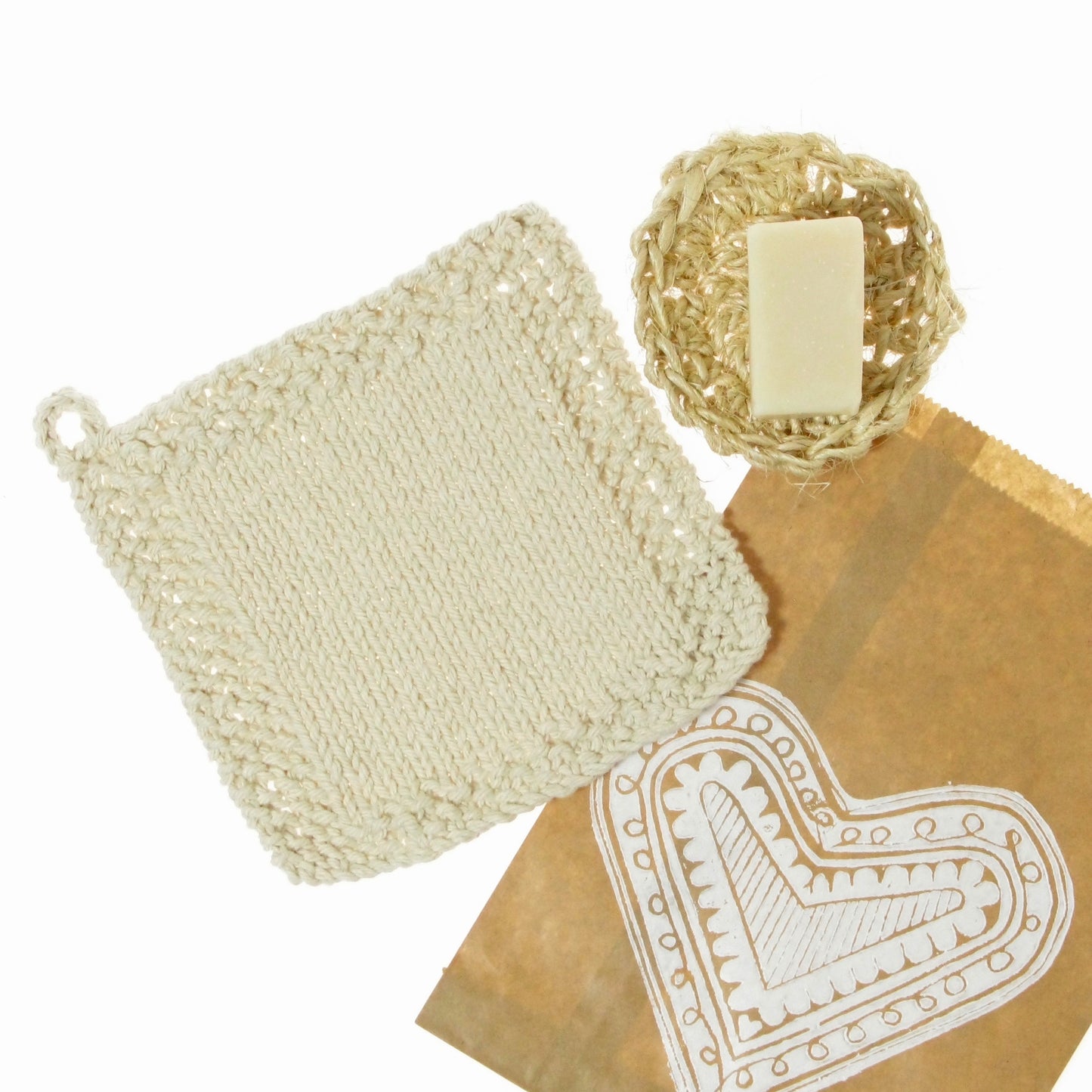 Face Cloth & Body Scrub Set | a natural beauty gift
