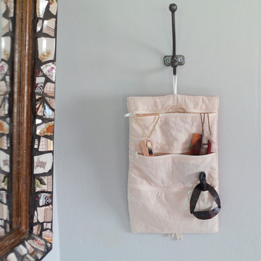 Jewellery Roll Giraffe Print | keeps your jewellery from tangling