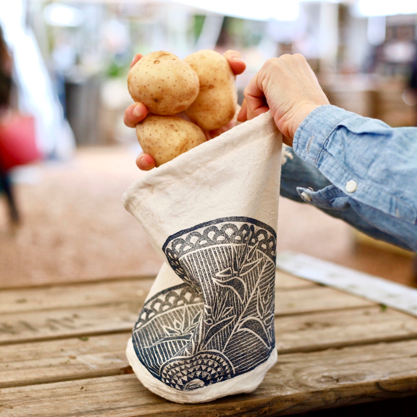 Produce Bag Tall | select and weigh fresh produce