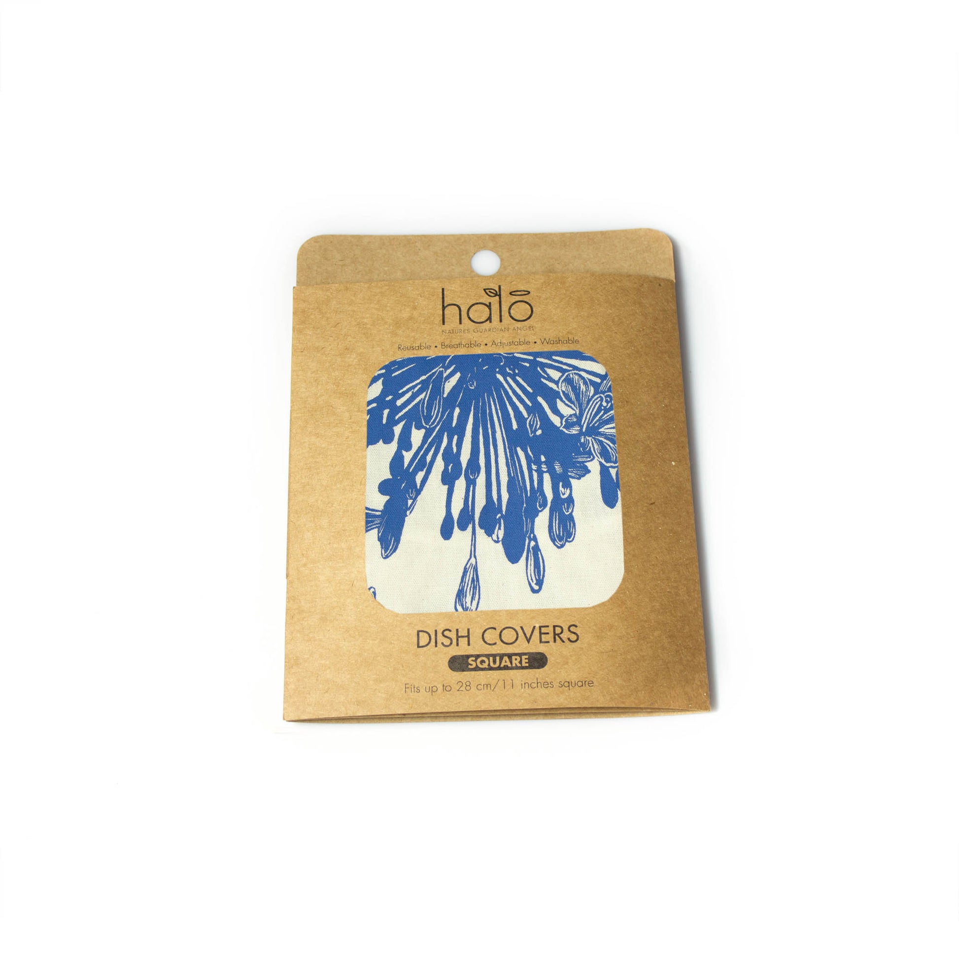 Halo Dish and Casserole Cover Square | African Flowers Print