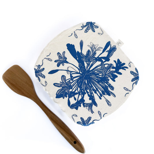 Halo Dish and Casserole Cover Square | African Flowers Print