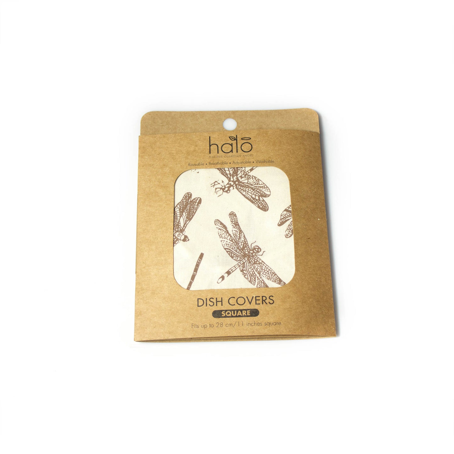 Halo Dish and Casserole Cover Square | Butterflies & Dragonflies Print