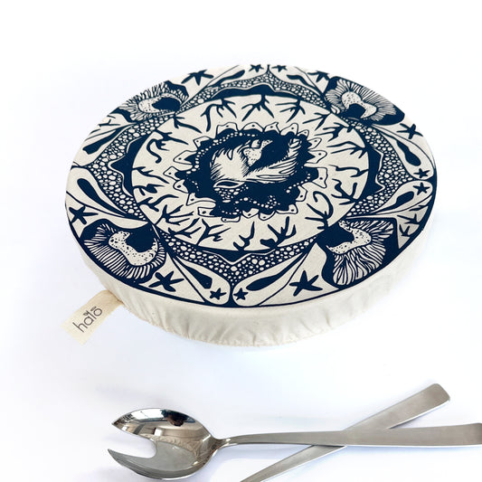Halo Dish and Bowl Cover Large Aloe