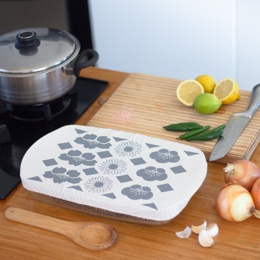 Halo Dish and Casserole Cover Rectangle | Utensils Print