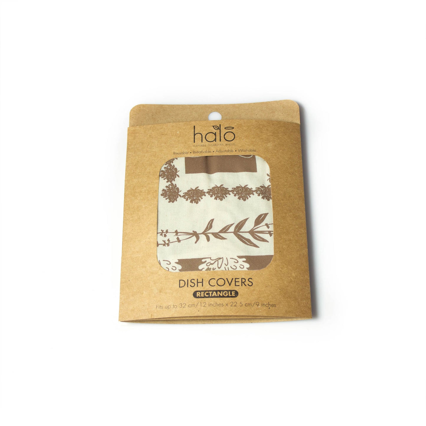 Halo Dish and Casserole Cover Rectangle | Herbs Print