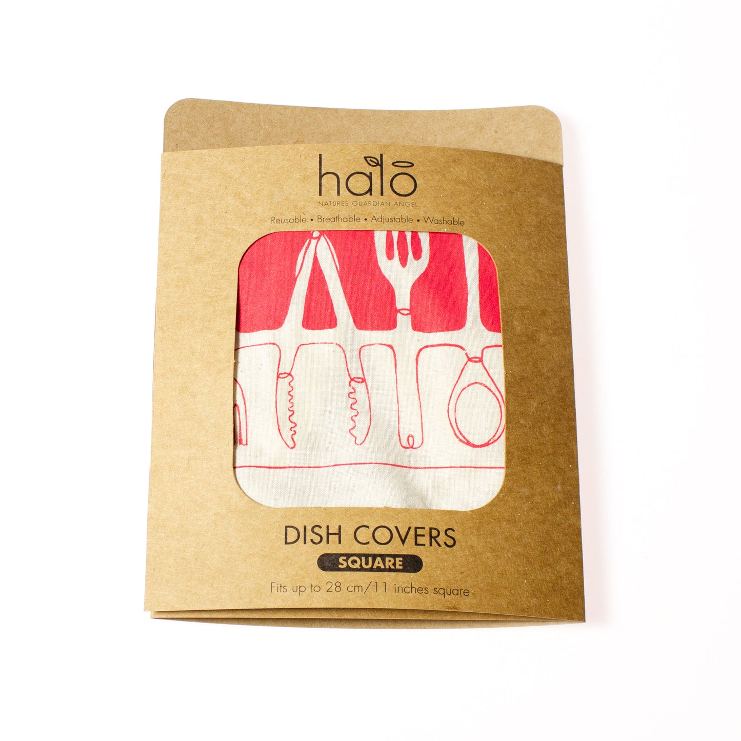 Halo Dish and Casserole Cover Square | Utensils Print
