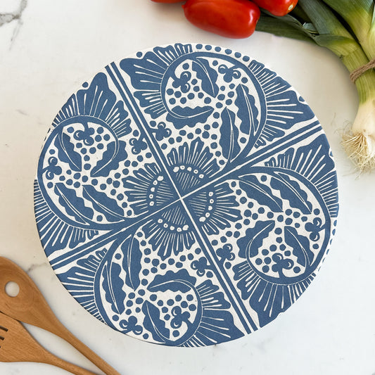 Dish and Bowl Cover Extra Large Madiba Print | great for entertaining