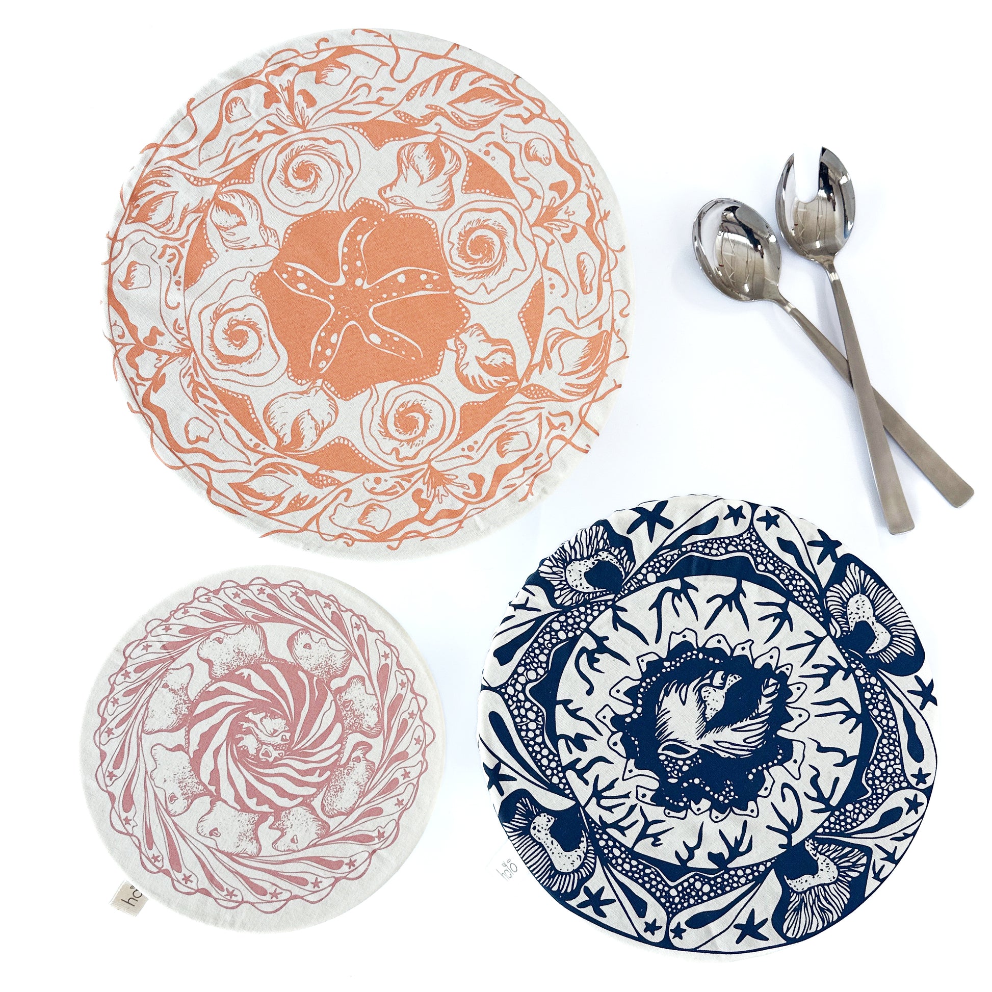 Halo Dish Covers Large Set of 3
