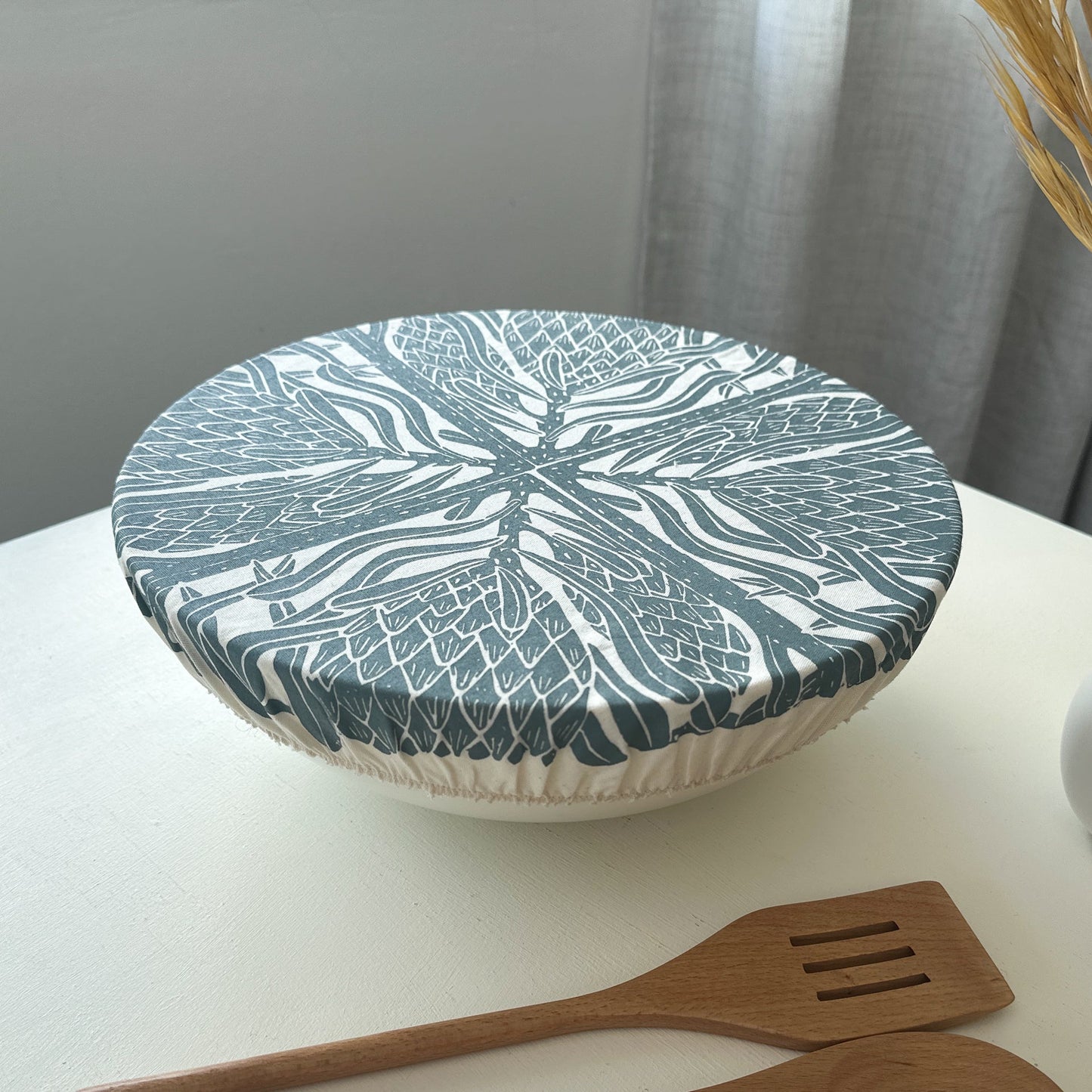 Dish and Bowl Cover Extra Large | Protea Print