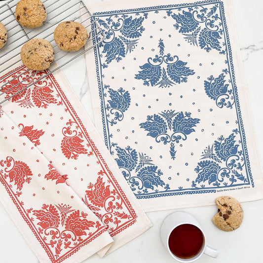 Cotton Tea Towels 2-Pack | Madiba Print
