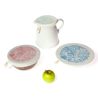 Halo Dish and Bowl Cover Small Set of 3 Beach House | Miro van der Vloed