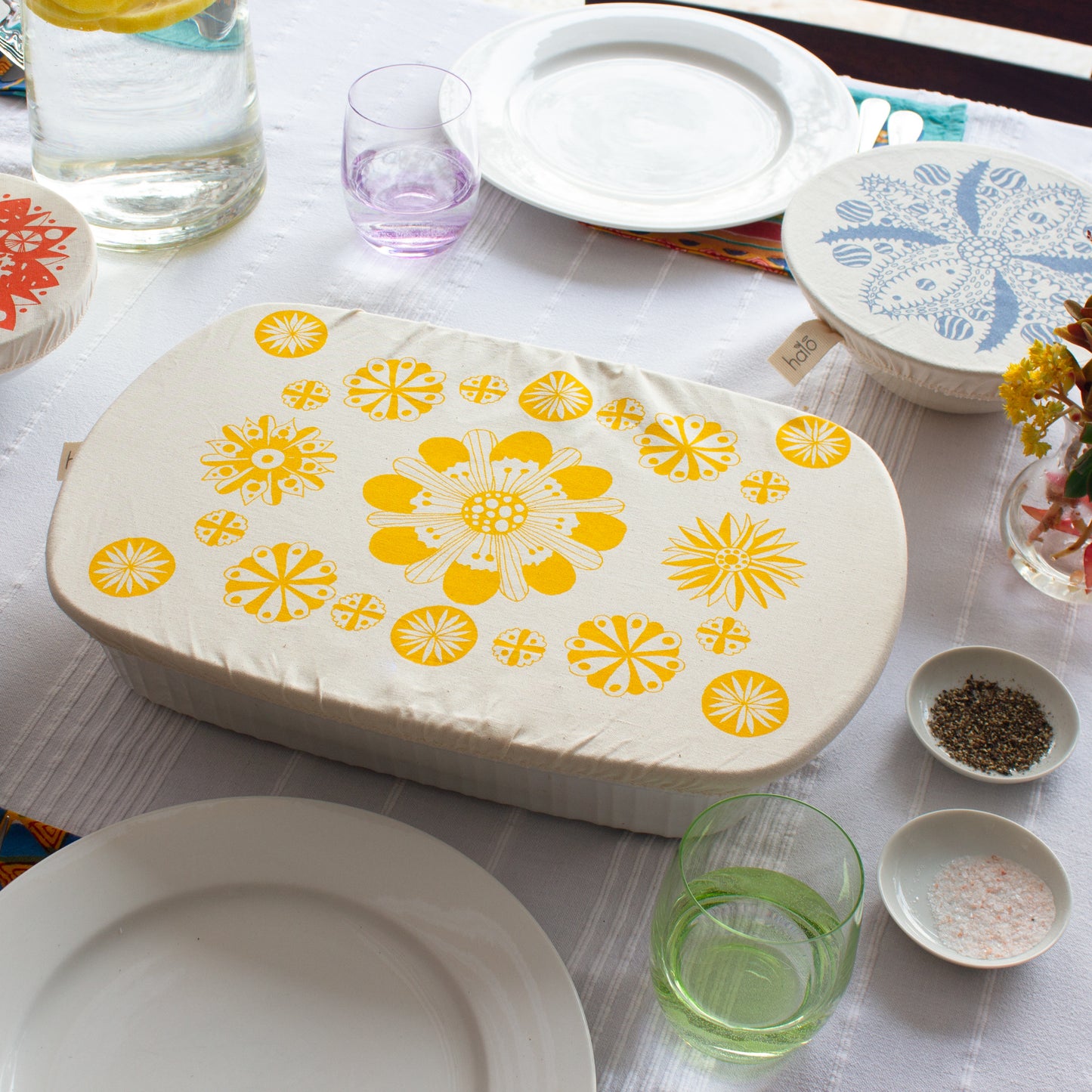 Halo Dish and Casserole Cover Rectangle Aloe | Kirsten Davidson