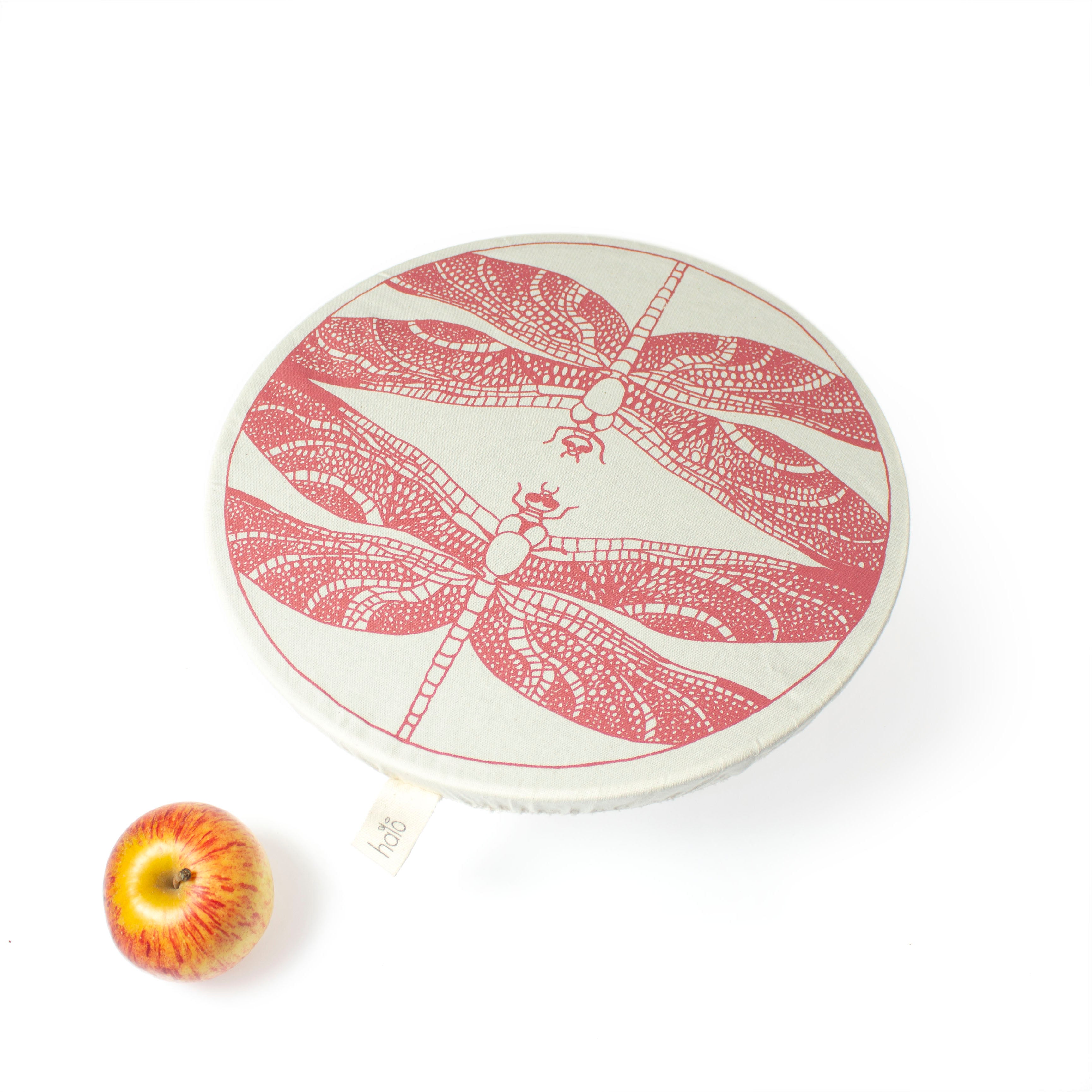 Organic Cotton Dish Covers — Butterflies and Dragonflies - What's Good