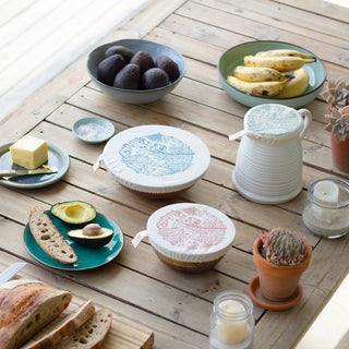 Halo Dish and Bowl Cover Small Set of 3 Beach House | Miro van der Vloed